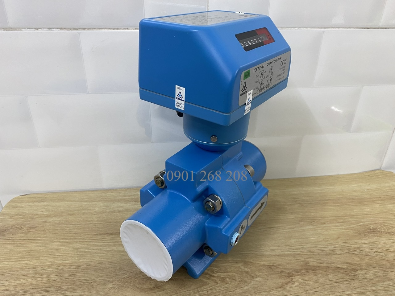 dong ho do luu luong CPT-01 Quantometer G40 DN50 common